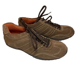 Union Bay Shoes Men's 9.5 Brown Leather Casual Outdoor Lace Up Oxford